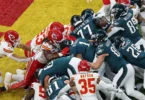 The Philadelphia Eagles partner with DUDE Wipes as presenting sponsor of their signature “Tush Push” play for the 2025 NFL season.