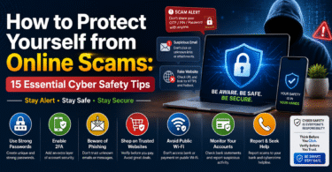 How to Protect Yourself from Online Scams: 15 Essential Cyber Safety Tips