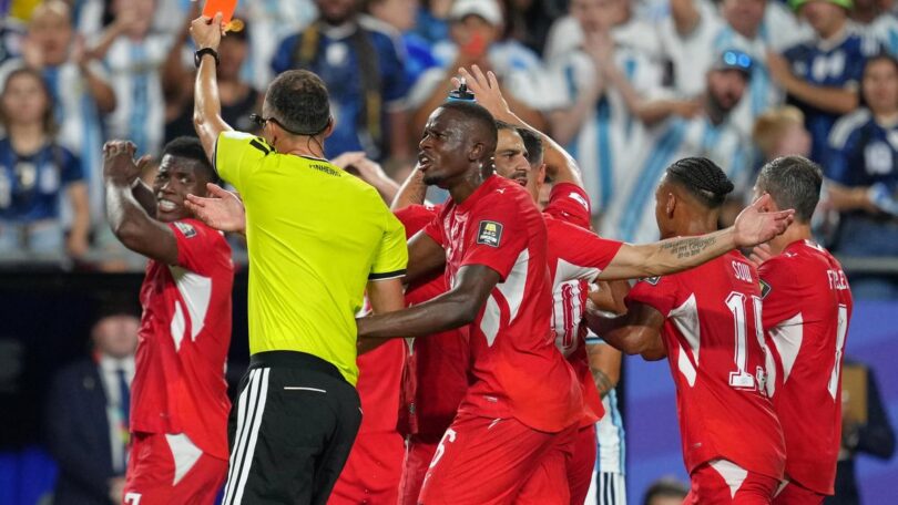 IFAB says Breel Embolo should not have been sent off against Argentina, clarifying VAR guidance after the controversial World Cup decision.